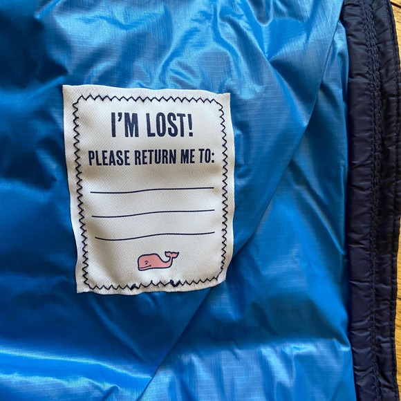 NWT Vineyard Vines Boys' Lightweight Packable Puffer Vest in Nautical Navy (S) - Picture 7 of 9